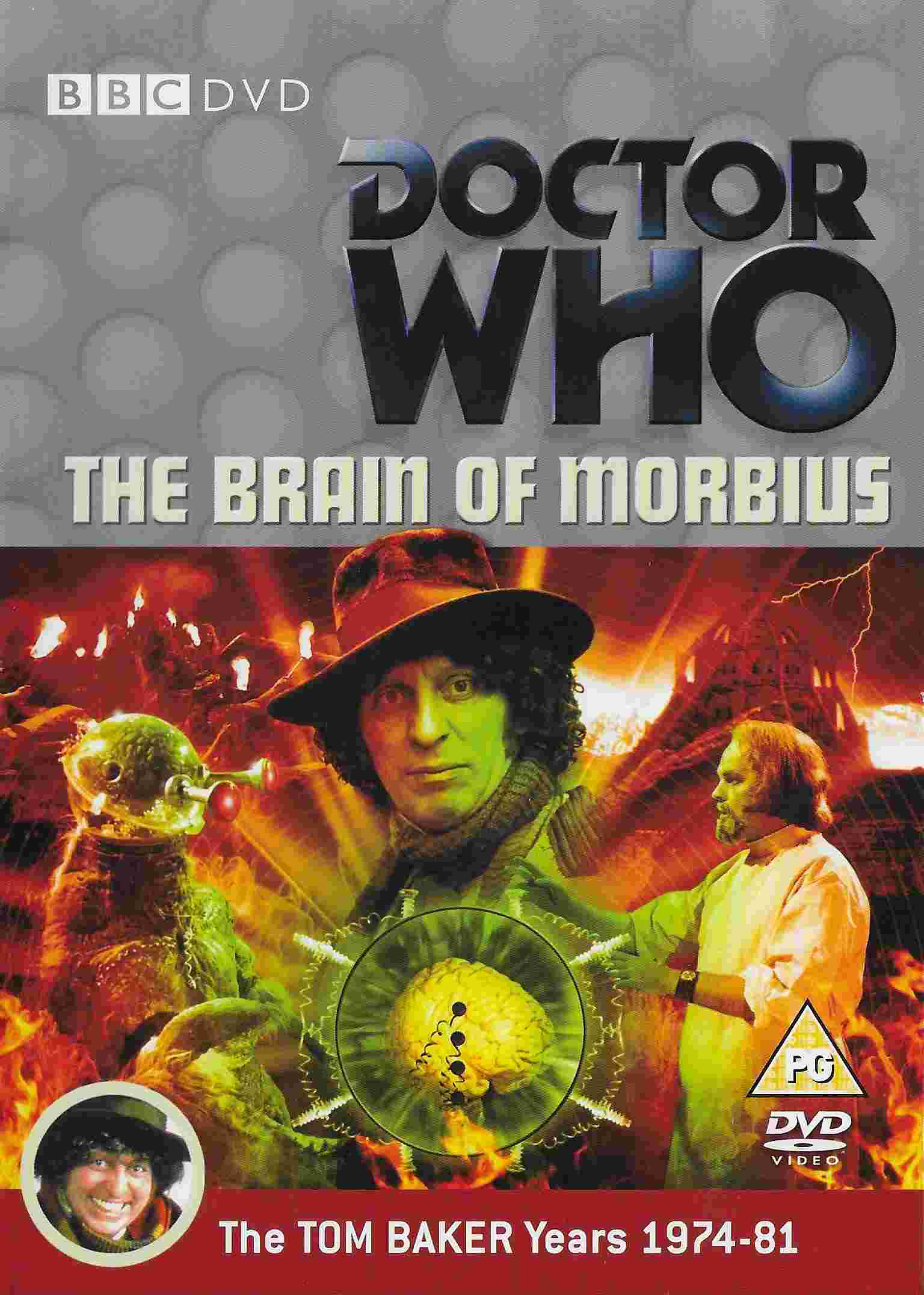 Picture of BBCDVD 1816 Doctor Who - The brain of Morbius by artist Robin Bland from the BBC records and Tapes library
